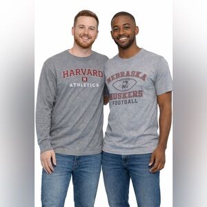 Gray Men's College Shirts